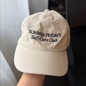Beige 'Summer Fridays' Cap
